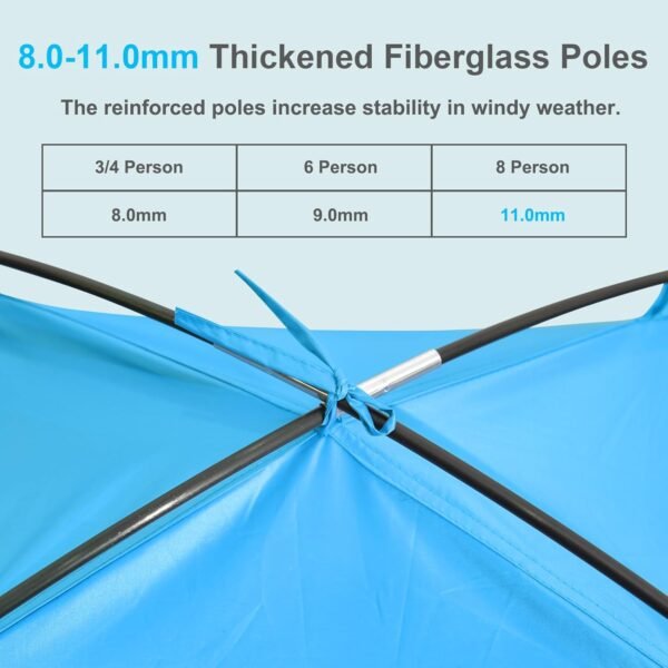 Beach Sun Shelter Tent UPF 50+ Lightweight Portable Canopy Cabana Outdoor Shade