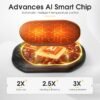 Portable Rechargeable Hand Warmers Two Pack with Smart Heating Technology