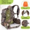 Large Camouflage Hunting Backpack with Rifle Bow Storage Outdoor Gear