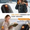 Portable AI Rechargeable Hand Warmers 2 Pack with LED Heating Control