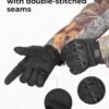 5 Tactical Motorcycle Gloves with Hard Shell Touchscreen Protective Sports Gloves