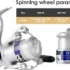 Portable Telescopic Fishing Rod Reel Combo Kit with Carrying Bag Accessories
