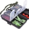 Kids Telescopic Fishing Rod Reel Combo Kit with Carrying Bag Accessories