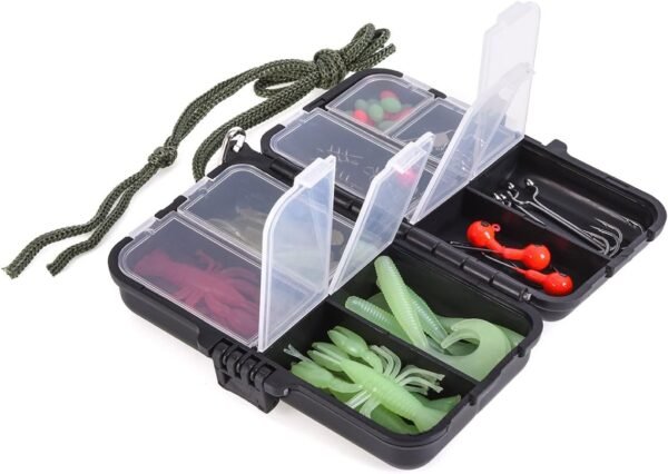 Kids Telescopic Fishing Rod Reel Combo Kit with Carrying Bag Accessories