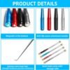 Fishing Hook Remover Tool Set Portable Stainless Steel Hook Extractor Kit
