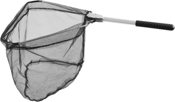 Telescopic Fishing Landing Net Lightweight Freshwater Catch Release Net Extendable Handle
