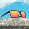 81M-SqkEWQL._AC_SL1500_ Polarized UV Protection Sunglasses Lightweight Sports Eyewear for Men Outdoor Activities