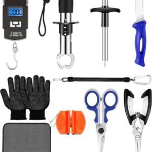 81w+ahJgeTL._AC_SL1500_ Complete Fishing Tool Kit with Pliers Gripper Scale Knife Accessories
