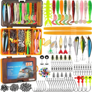 Gemini_Generated_Image_cb4mf7cb4mf7cb4m 137 Piece Fishing Lure Tackle Kit with Freshwater Bass Accessories
