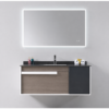 Modern Wall Hung Bathroom Vanity Cabinet with Space Saving Storage