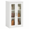 21-Inch Convertible Door Closet Tower with Adjustable Shelves