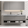 Modern Washroom Bathroom Vanity Cabinet with Stylish Space Saving Storage