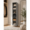 Garage Tall Shelf Tower with Adjustable Shelves for Storage