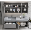 Modern Washroom Bathroom Vanity Cabinet with Stylish Space Saving Storage