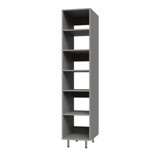 Garage Tall Shelf Tower with Adjustable Shelves for Storage