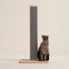 24 Modern Cat Scratching Post with Durable Sisal Carpet and Wide Base