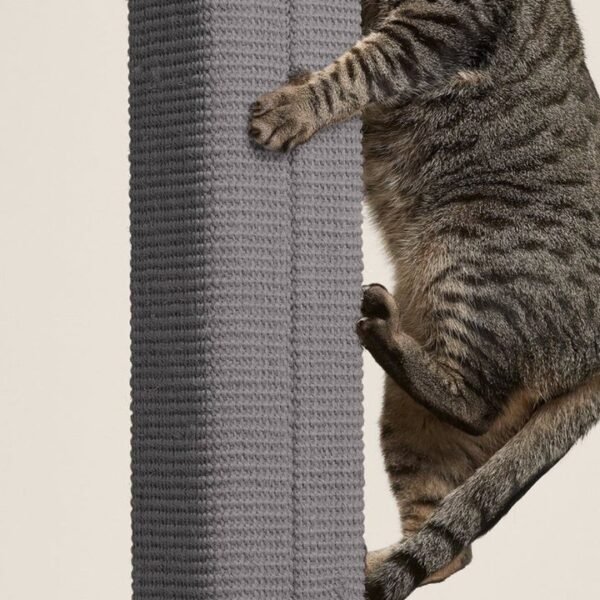 25 Modern Cat Scratching Post with Durable Sisal Carpet and Wide Base