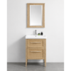 Waterproof Bathroom Vanity Cabinet with Sink and Modern Furniture Storage