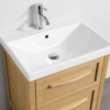 Waterproof Bathroom Vanity Cabinet with Sink and Modern Furniture Storage