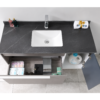 Modern Wall Hung Bathroom Vanity Cabinet with Space Saving Storage