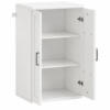 21-Inch Convertible Door Closet Tower with Adjustable Shelves