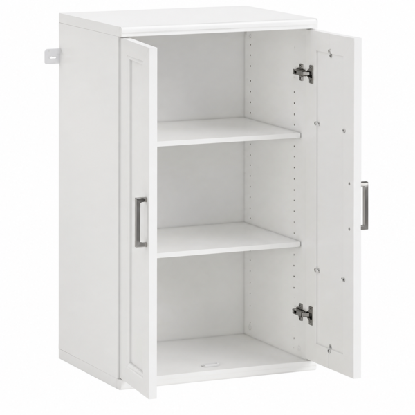 21-Inch Convertible Door Closet Tower with Adjustable Shelves