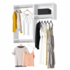 Value Compact Closet Kit with Double and Tall Hanging Storage