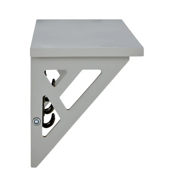 Coventry Hall Tree with Storage Bench and Coat Hooks, Gray