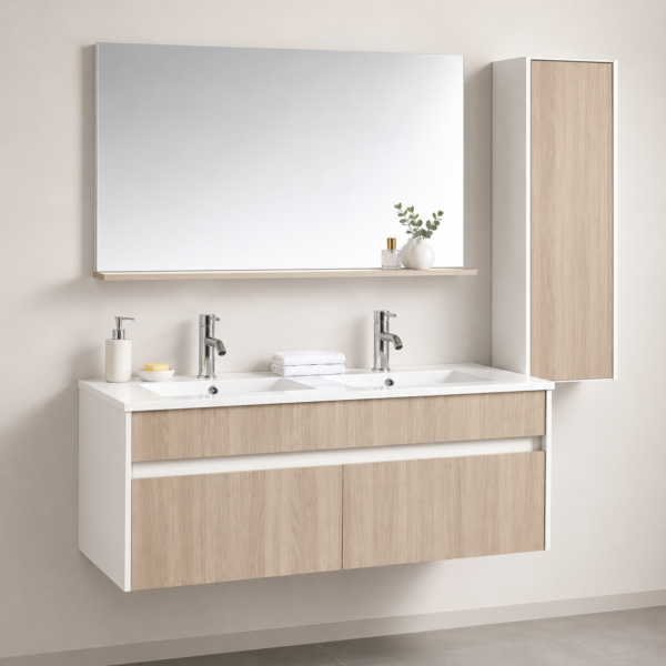 40 Modern American Style Bathroom Vanity Cabinet Furniture for Hotel Interiors