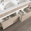 43 Modern American Style Bathroom Vanity Cabinet Furniture for Hotel Interiors