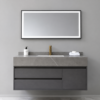 44 48 Inch Modern Bathroom Vanity Cabinet with Sink and Storage