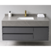 46 48 Inch Modern Bathroom Vanity Cabinet with Sink and Storage