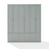 Harper 3-Piece Modular Entryway Storage Cabinet Set with Coat Hooks