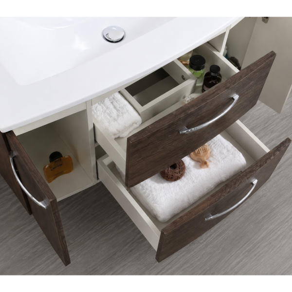 Modern Bathroom Vanity Furniture Cabinet with Stylish Storage Design