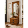 Elena Hall Tree with Mirror, Drawers and Coat Hooks