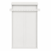 21-Inch Open Shelf Closet Tower with Adjustable Storage