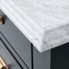 72" Kitchen Island with Marble Top