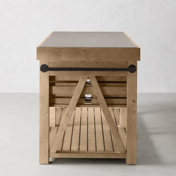 70" Double Kitchen Island