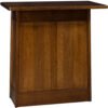 Solid Wood Kitchen Island with Pull-Out Extension Table