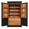 Tall Freestanding Kitchen Pantry Cabinet in Black