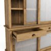 Rustic Freestanding Kitchen Pantry Storage Cabinet