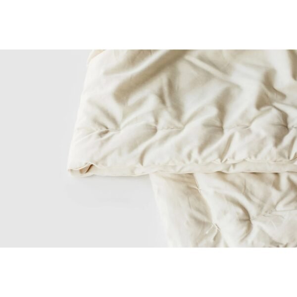 Wool-Filled Comforter - All-Natural, Light Weight - Full/Queen