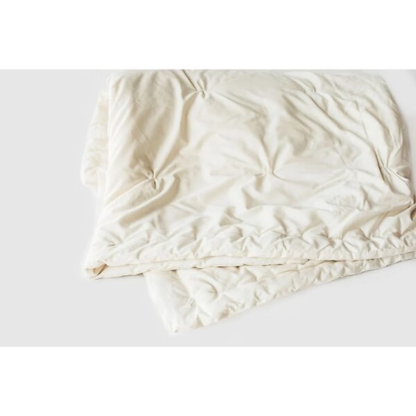 Wool-Filled Comforter - All-Natural, Light Weight - Full/Queen