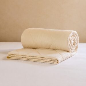 Machine Washable Wool Comforter - Lightweight, British Wool - Twin