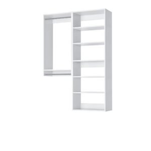 Complete Compact Closet Organization Kit for Small Spaces and Storage Solutions