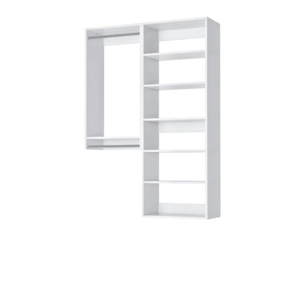 Complete Compact Closet Organization Kit for Small Spaces and Storage Solutions