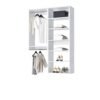 Complete Compact Closet Organization Kit for Small Spaces and Storage Solutions